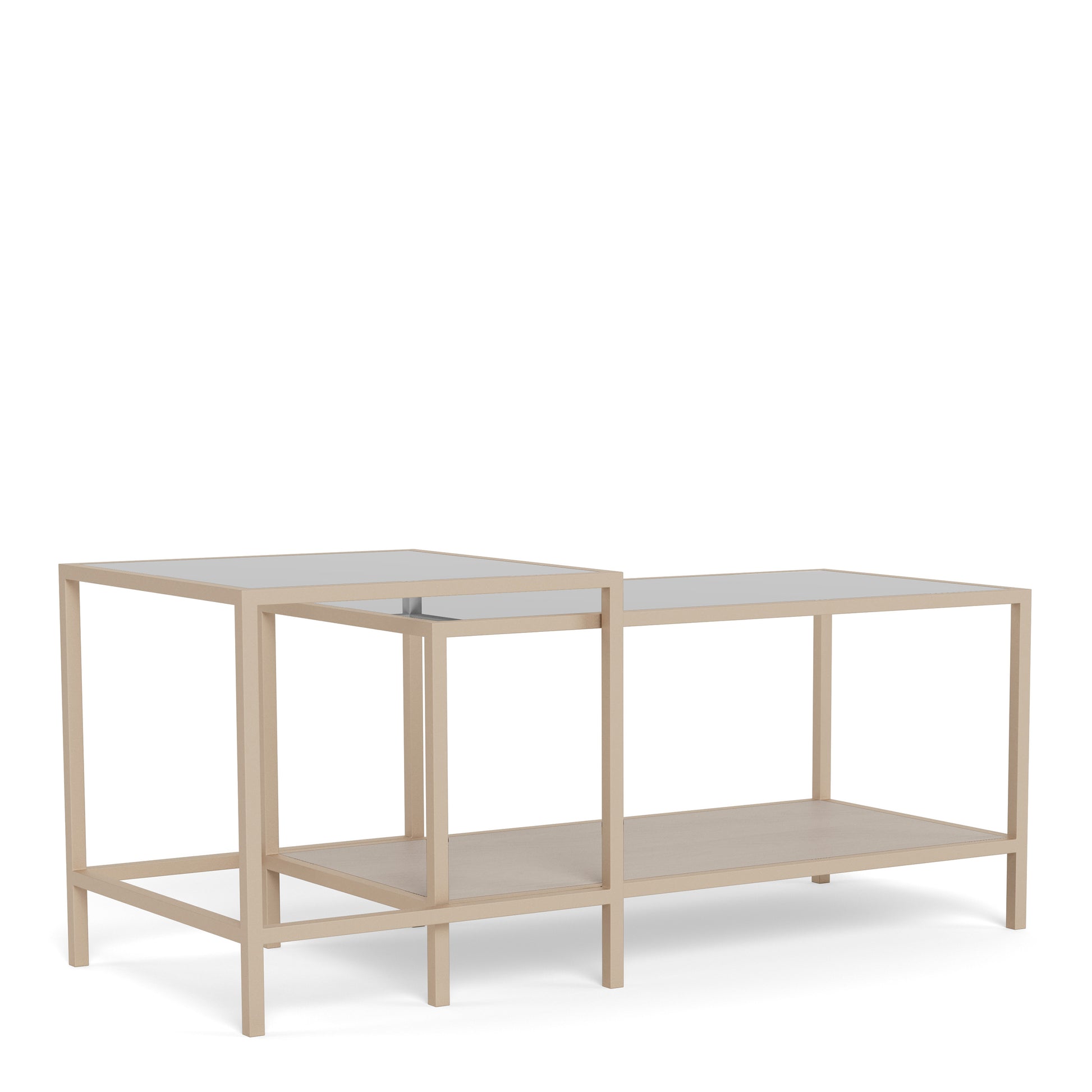 Seaford Coffee Table Set in Grey (Set of 2)