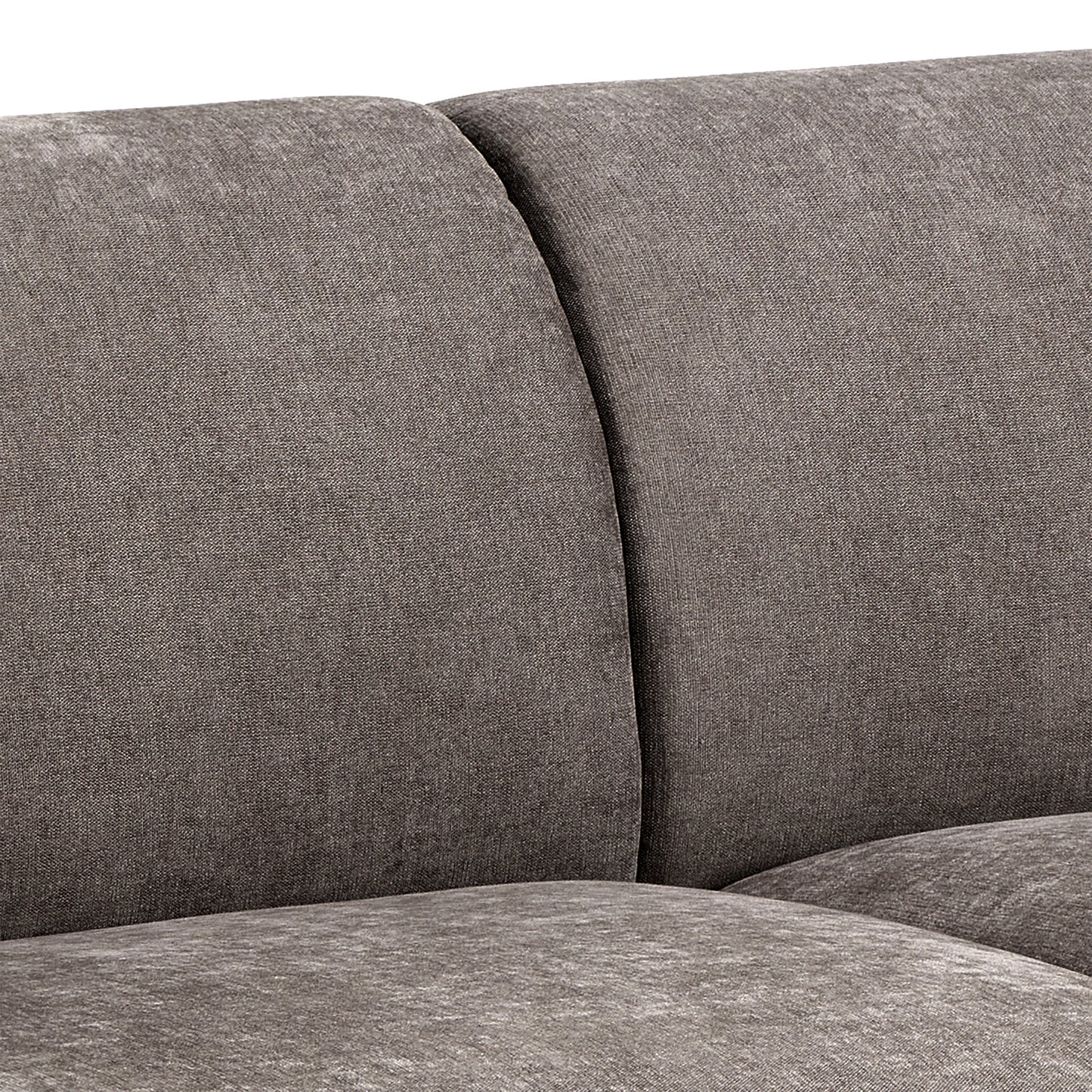 Westham Set of 2 x 3 Seater Sofas in Fay Dusty Brown Fabric