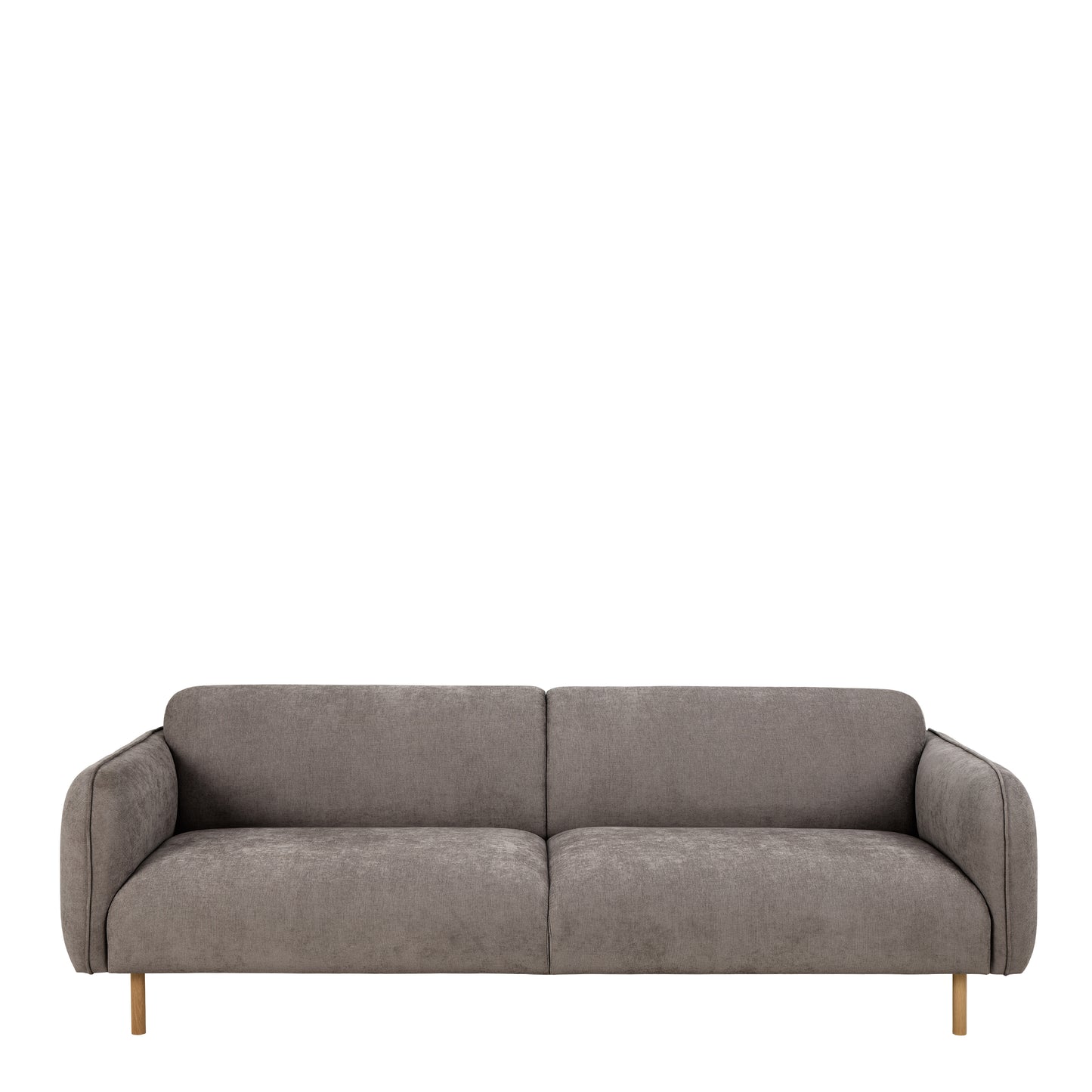 Westham Set of 2 x 3 Seater Sofas in Fay Dusty Brown Fabric