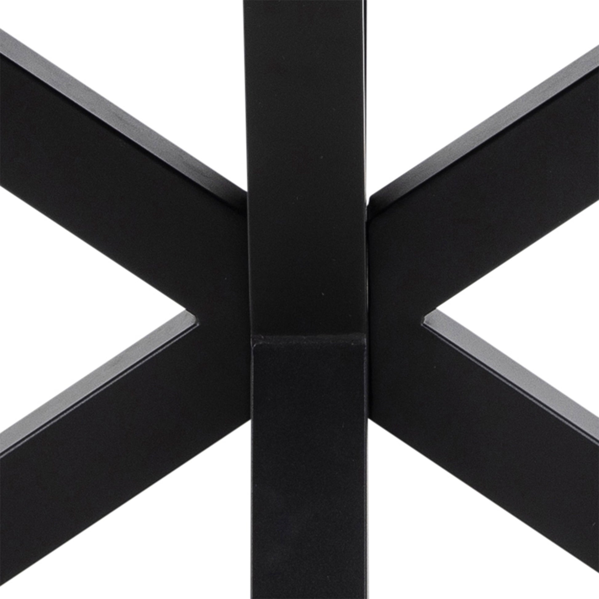 Heaven Dining Table with Ceramic Black Top 200cm