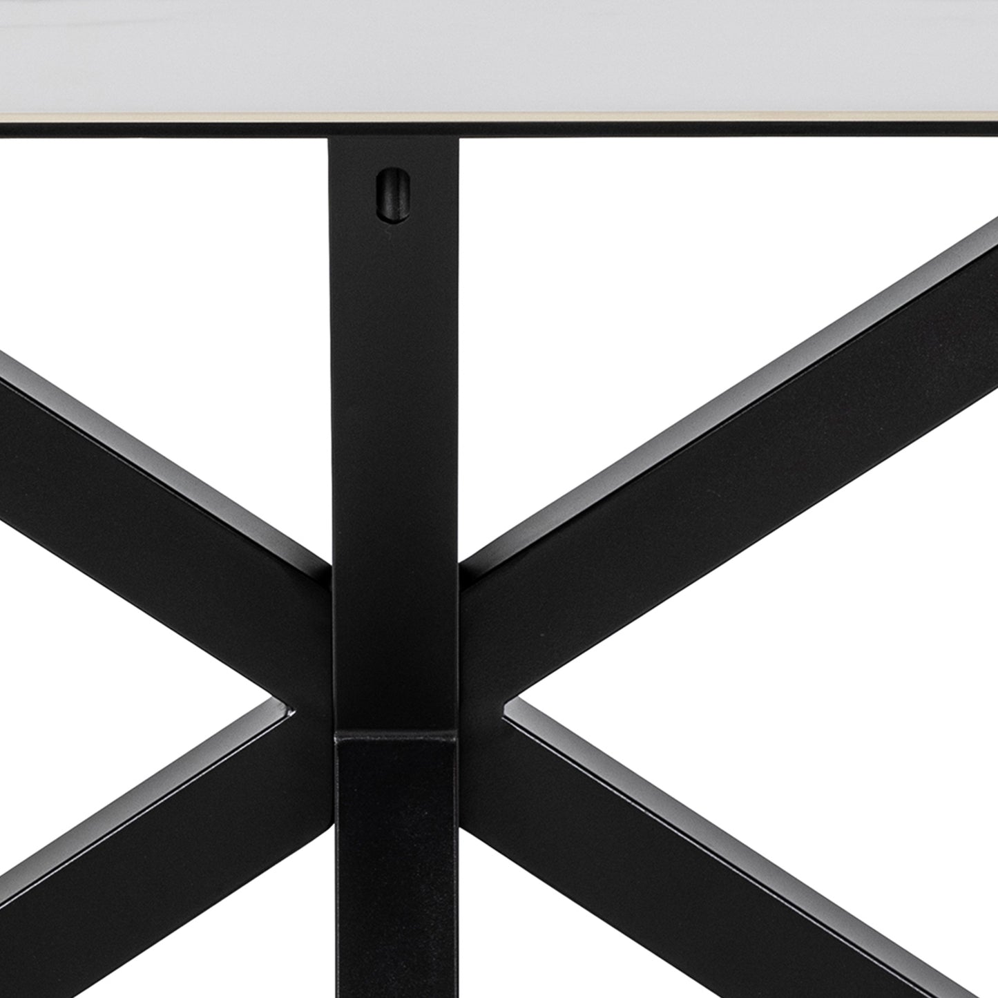 Heaven Dining Table in Ceramic White 160x90cm