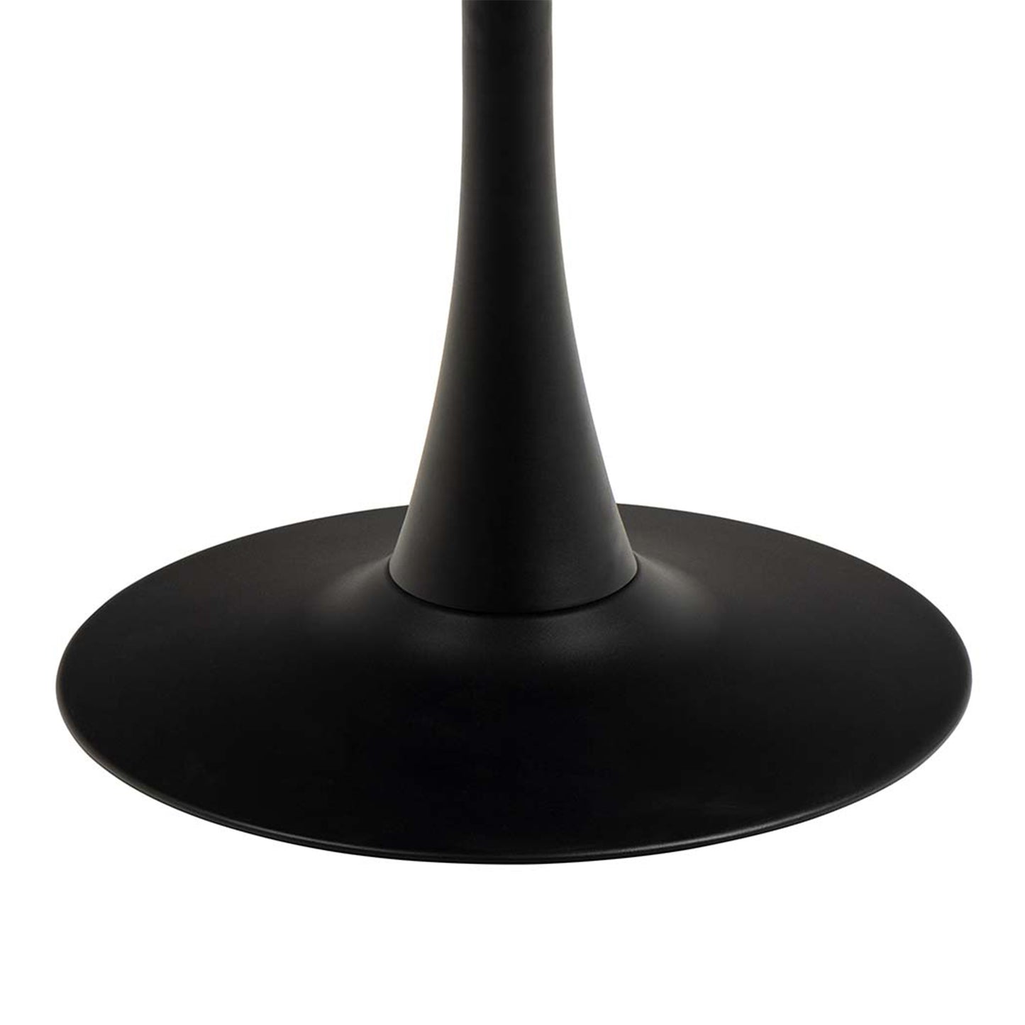Malta Ceramic Round Dining Table in Black 90cm includes 4 Celia Dining Chairs in Light Grey