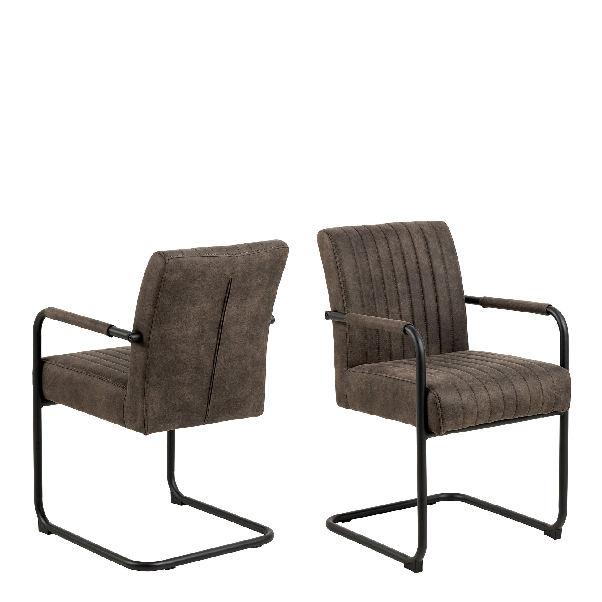 Yale Dining Table in Oak 120cm includes 4 Adele Dining Chairs in Grey Fabric