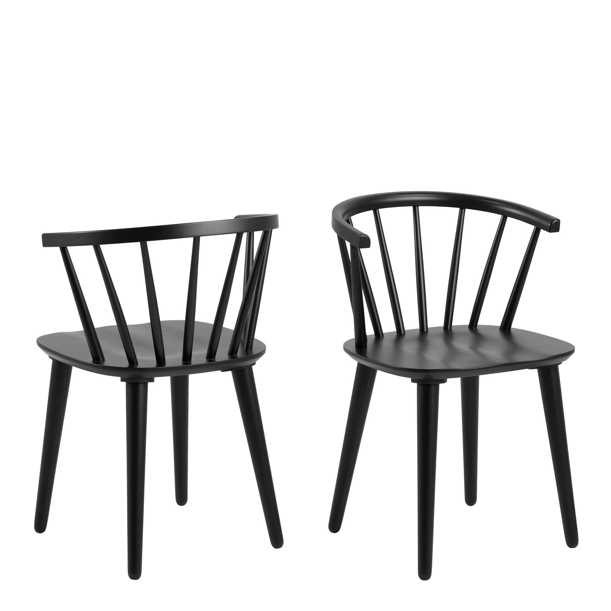 Christo Dining Table in Oak 220x105cm includes 6 Ida Dining Chairs in Black