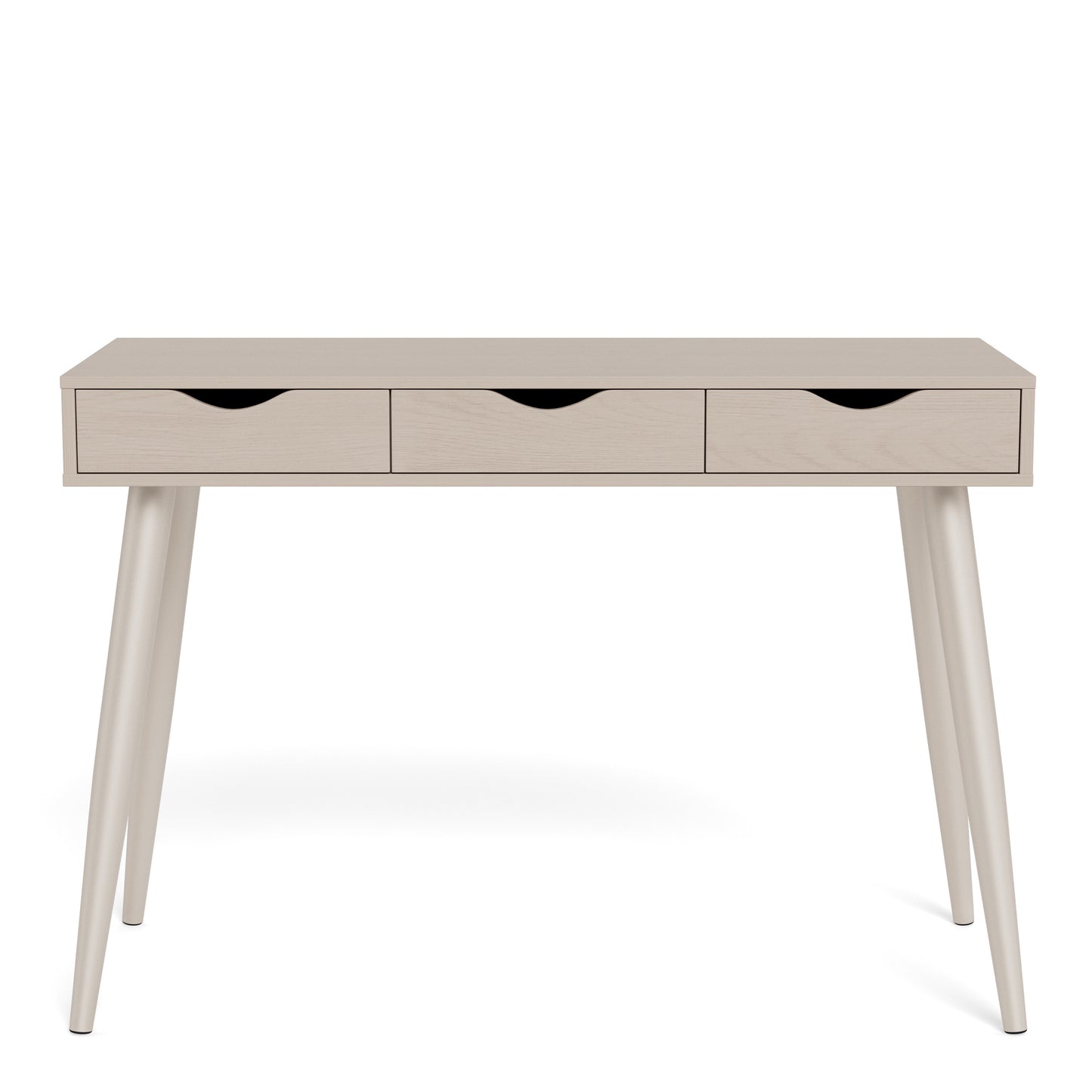 Neptun Office Desk with 3 Drawers in Grey
