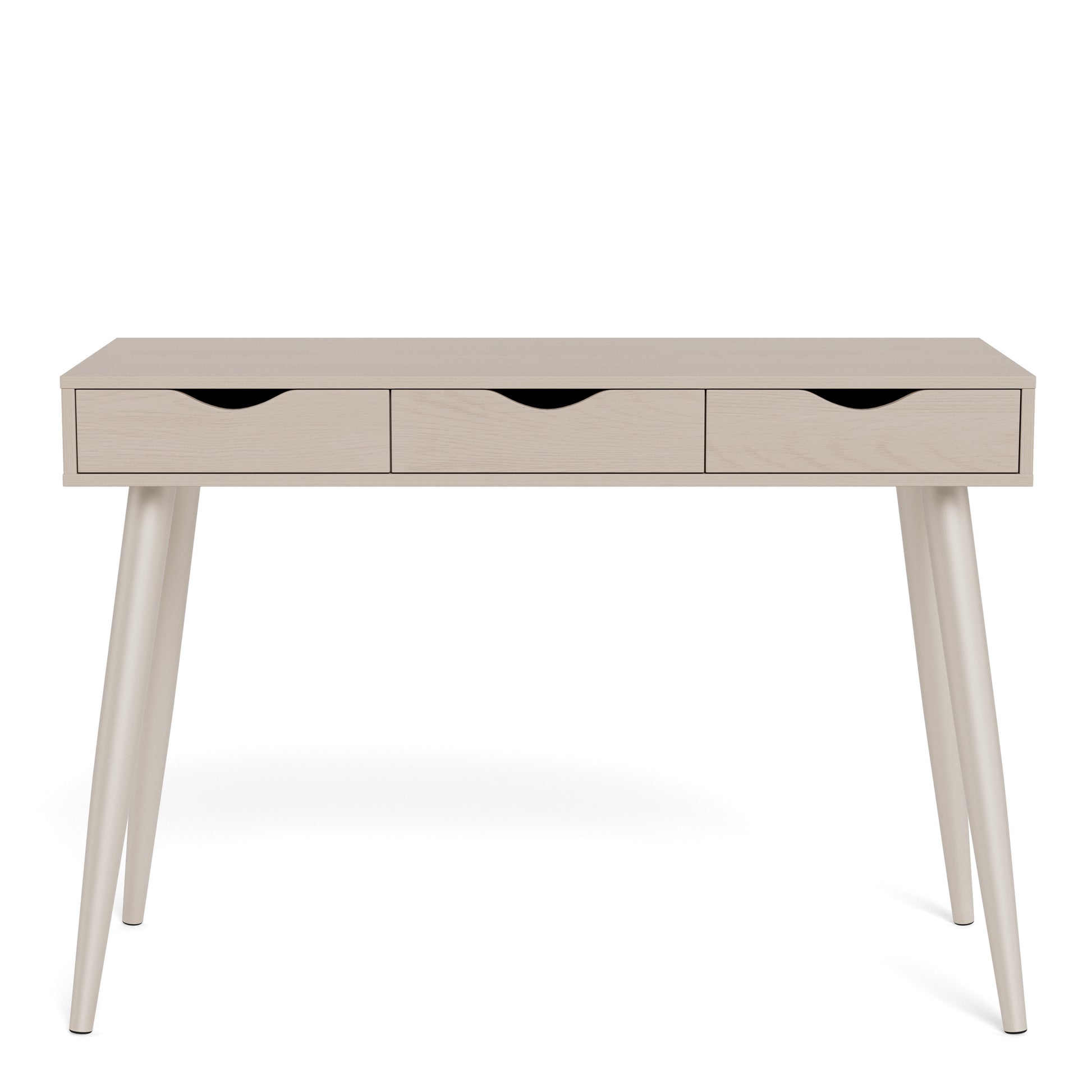 Neptun Office Desk with 3 Drawers in Grey