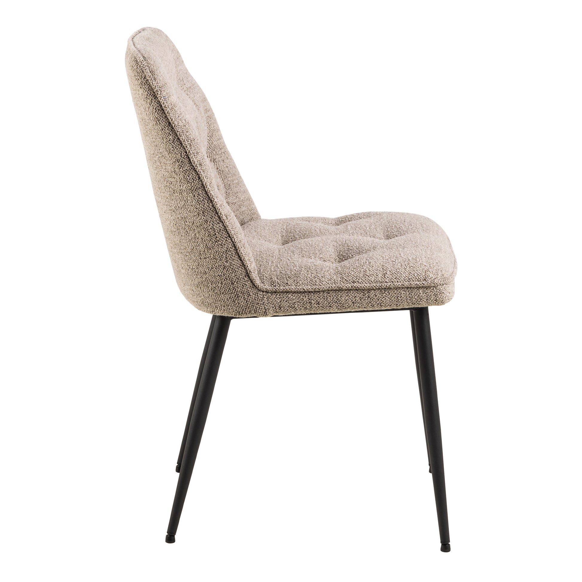 Wicklow Ceramic Dining Table Brown/Black 140-80cm includes 4 Brooke Dining Chairs in Monza Beige