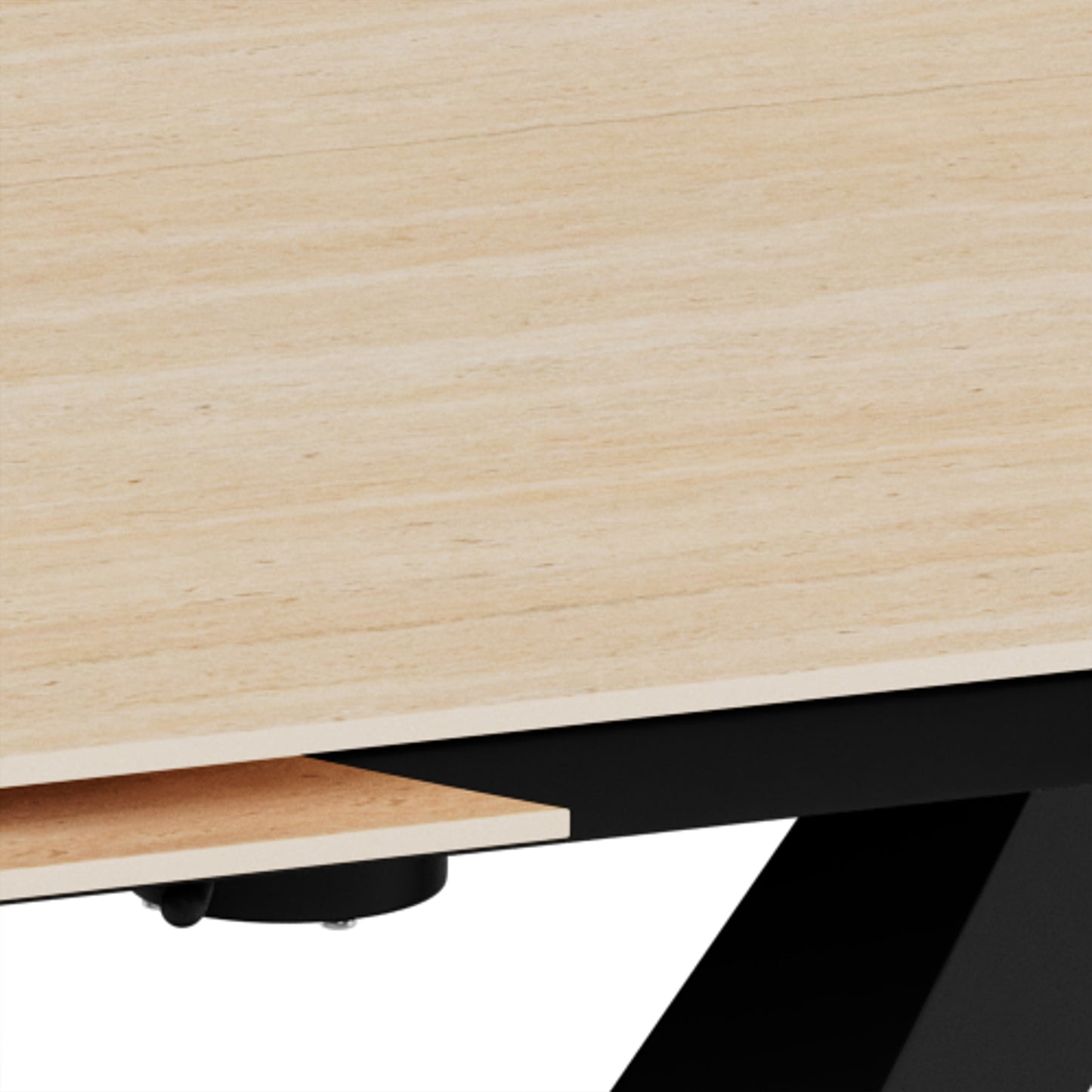 Morella Oval Extending Dining Table in Sand Ceramic 120�180cm