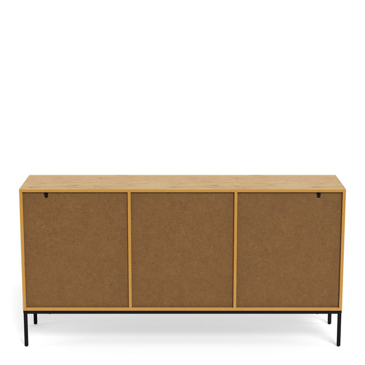 Palmdale Sideboard with 3 Doors in Wild Oak